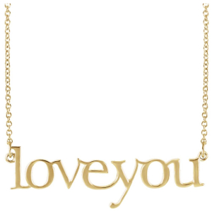 Viara Yellow Gold Chain Necklace