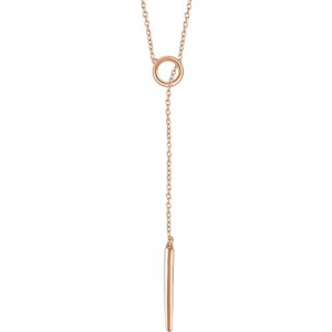 Vedika Rose Gold Chain Necklace