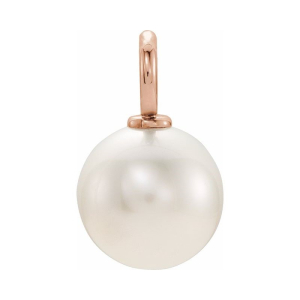 Vamika Rose Gold Pearl Gemstone Necklace