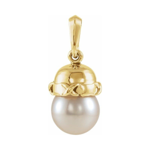 Vanity Rose Gold Pearl Gemstone Necklace