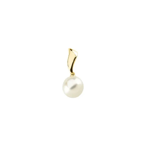 Teghan Platinum Pearl Gemstone Necklace