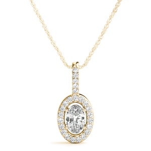 Tamyra Natural Diamond Yellow Gold 4 Prong 