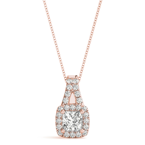 Teresia Natural Diamond Rose Gold 4 Claw Set 