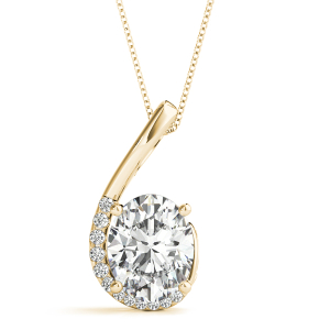 Taisie Lab-Created Diamond Yellow Gold 