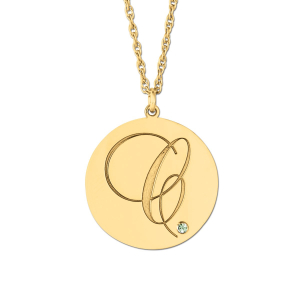 Theadora Yellow Gold Necklace