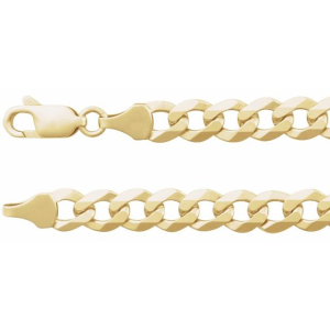 Pearla Yellow Gold Chain Necklace
