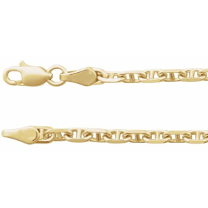 Queeny Yellow Gold Chain Necklace
