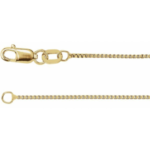 Nesa Yellow Gold Chain Necklace