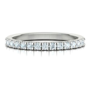 Ekaterini Lab-Created Round cut Prong  Diamond Ring