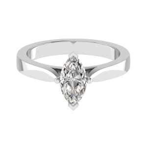 Brynlee Lab-Created Diamond 4 Prong Classic Solitaire Engagement Ring