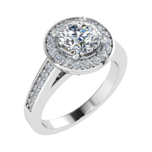 Suki Natural 4 Prong Cluster Diamond Ring
