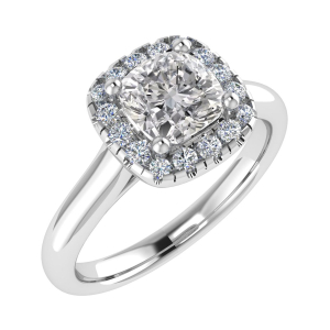 Teresa Lab-Created 4 Prong Everyday Diamond Ring