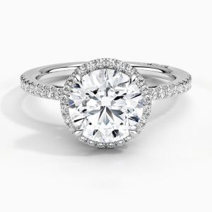 Laila 0.20 - 3.00 Carat Lab-Created Round cut 4 Prong  Cluster Diamond Ring