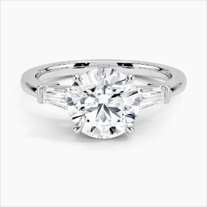 Claricia 0.30 - 5.00 Carat Lab-Created Diamond Round cut For Women Engagement Ring