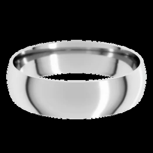 Aviyah Yellow Gold Plain Wedding Ring for Women