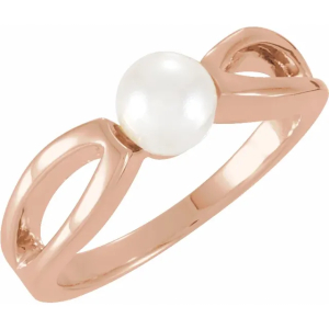 Naomy Natural Rose Gold Gemstone Diamond Ring