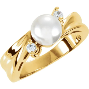 Nasly Natural Yellow Gold Gemstone Diamond Ring