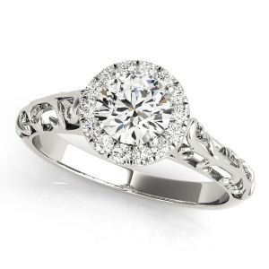 Lincoln Natural Halo Diamond Ring