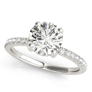 Liv Natural Halo Diamond Ring