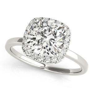 Lillianna Natural Halo Diamond Ring