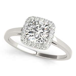 Kinzley Natural Halo Diamond Ring