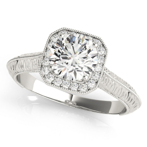 Jessa Natural Halo Diamond Ring