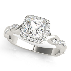 Jamila Natural Halo Diamond Ring