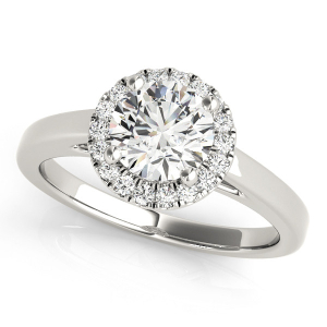 Lumi Natural Halo Diamond Ring