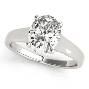 Nikeisha Natural 4 Prong Diamond Solitaire Ring