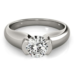 Meilani Lab-Created Solitaire Diamond Ring