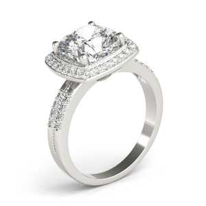 Karlee Natural Halo Diamond Ring