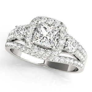Kingsley Natural Halo Diamond Ring