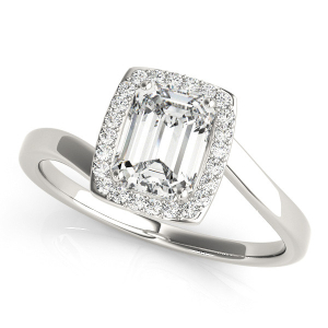 Kylah Natural Halo Diamond Ring