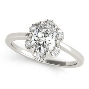 Kyleigh Natural Halo Diamond Ring