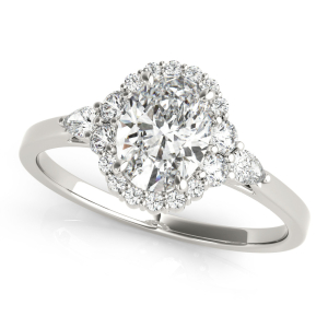 Joyce Natural Halo Diamond Ring