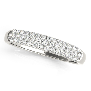 Juliett Lab-Created Pave-Set  Diamond Ring