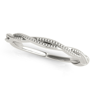 Cvetka Silver Plain for Women Wedding Ring