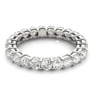 Emmanuella Lab-Created 4 Prong  Diamond Ring