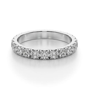 Ellory Lab-Created Platinum 4 Prong  Diamond Ring