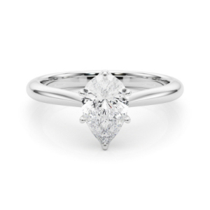 Denia Natural 6 Prong Diamond Solitaire Ring
