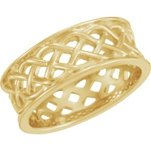 Mavis Yellow Gold Ring