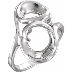Malayah Platinum Gold Ring