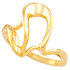 Maizie Yellow Gold Ring
