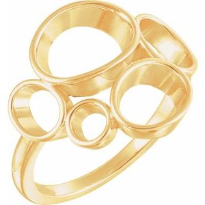 Micaela Yellow Gold Ring