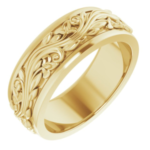 Mazzy Yellow Gold Ring