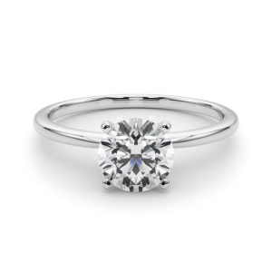 Mahogany 4 Prong  Diamond Ring