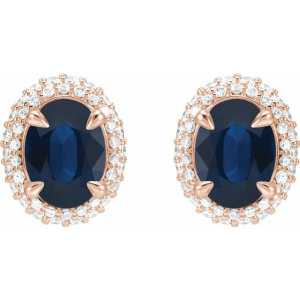 Teila Blue Sapphire Rose Gold 