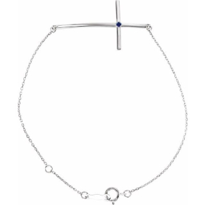 Trissa Blue Sapphire  Bracelet