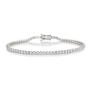 Pakshi 2.00 Carat Natural Round cut 4 Prong  Diamond Tennis