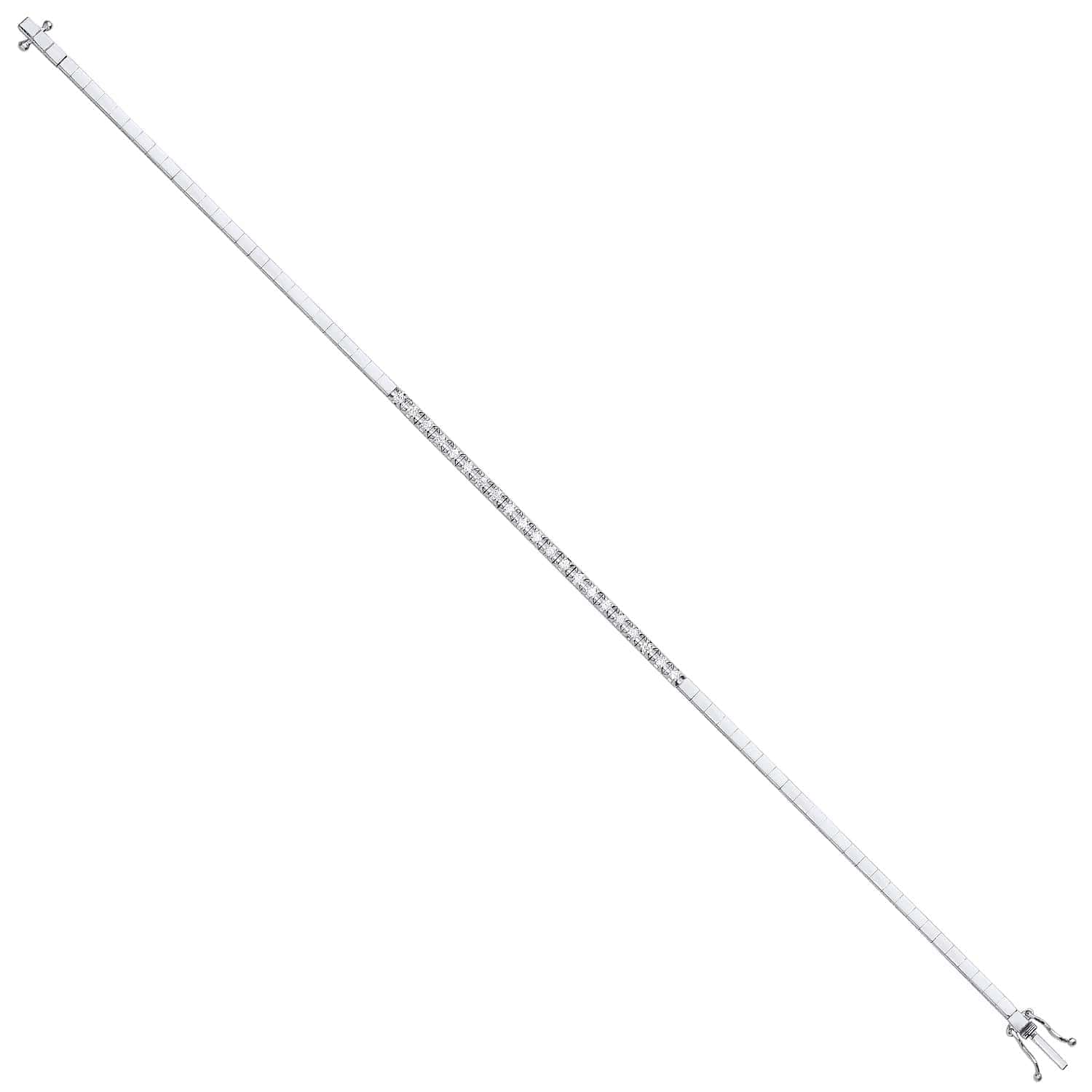 Syvva 0.33 Carat Lab Grown Diamond  4 Prong Friendship Bracelet